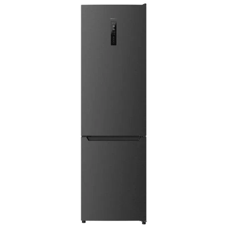 Frigorífico Combi Cecotec Bolero CoolMarket 356 Black Glass D Total No Frost 200cm 356L D Negro Motor Inverter Plus 02421