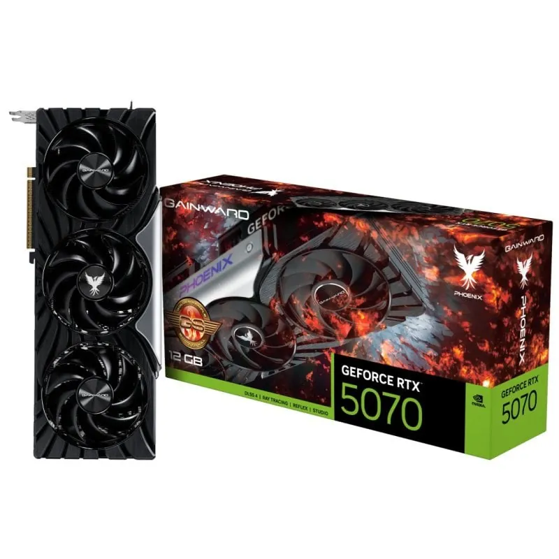 Gainward Geforce RTX 5070 Phoenix GS 12GB GDDR7 Reflex 2 RTX AI DLSS4 NE75070T19K9-GB2050X