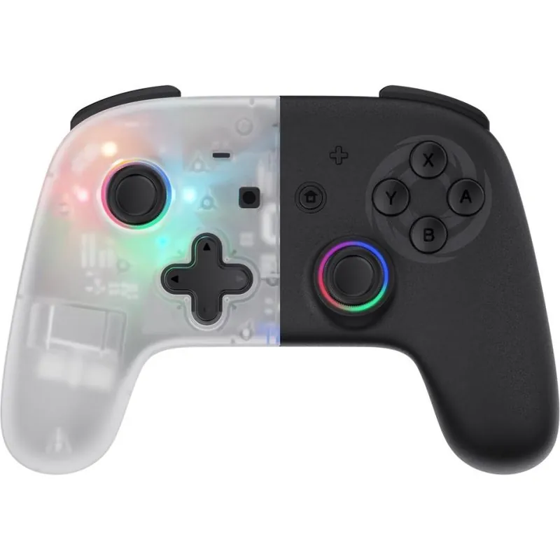 Gamepad Oniverse Onipad inalámbrico y alámbrico para Switch, PC, Android, iOS, LED, Turbo ONICTR1-SWI-WHT
