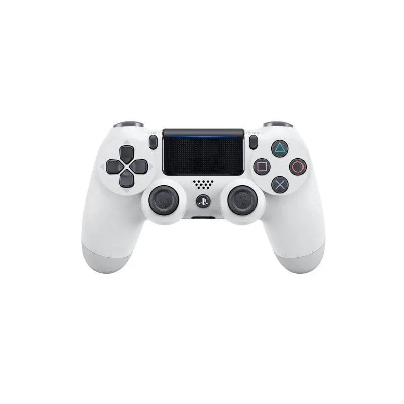 Gamepad Sony DualShock 4 V2 Wireless Bluetooth Blanco Táctil P4JEJSSNY89465