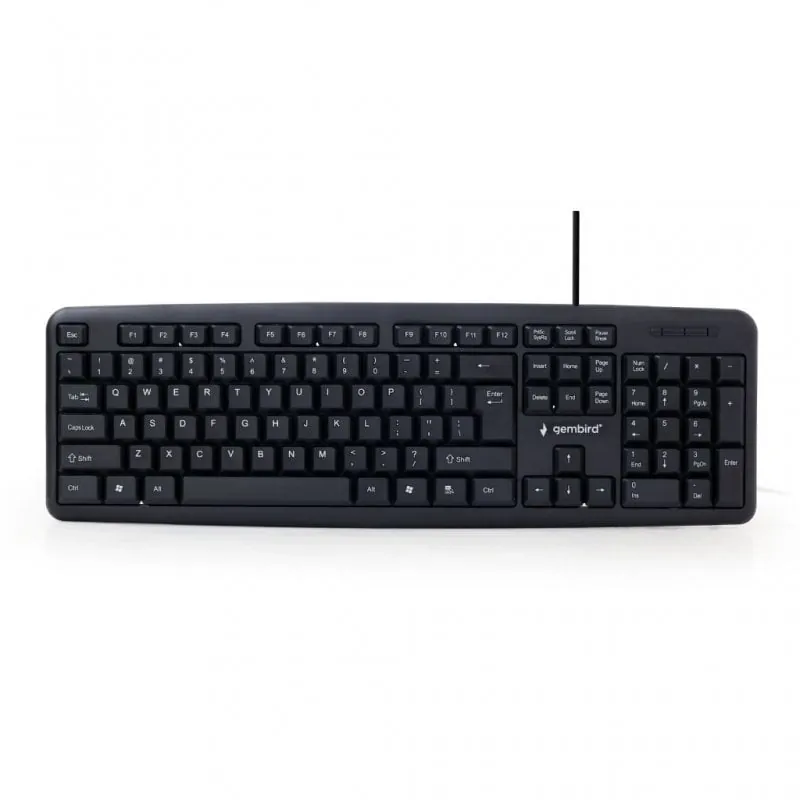 Gembird KB-U-103-ES Teclado USB Negro KB-U-103-ES