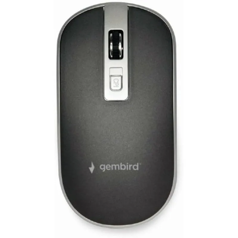 Gembird MUSW-4B-06-BS Ratón Óptico Inalámbrico 1600DPI Gris MUSW-4B-06-BS