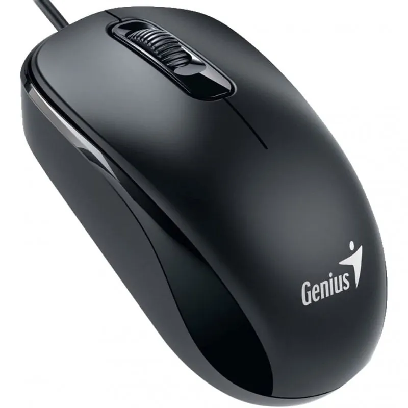 Genius DX-110 Ratón Óptico 1000 DPI Negro 31010116100