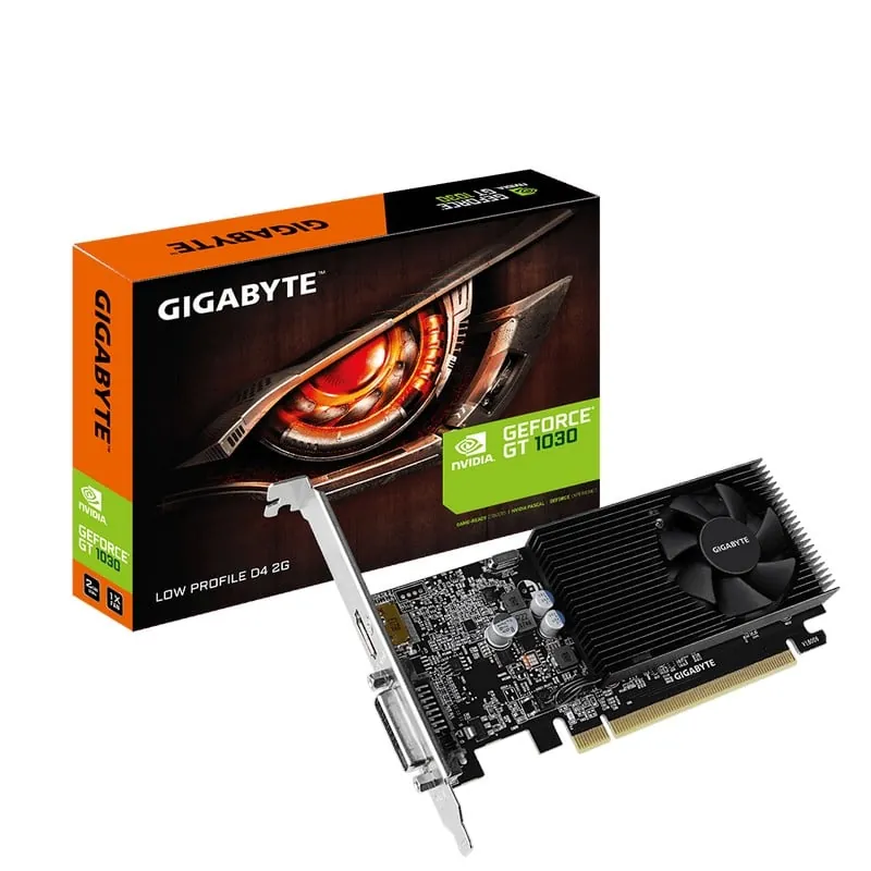 Gigabyte GeForce GT 1030 Low Profile D4 2GB GDDR4 GV-N1030D4-2GL