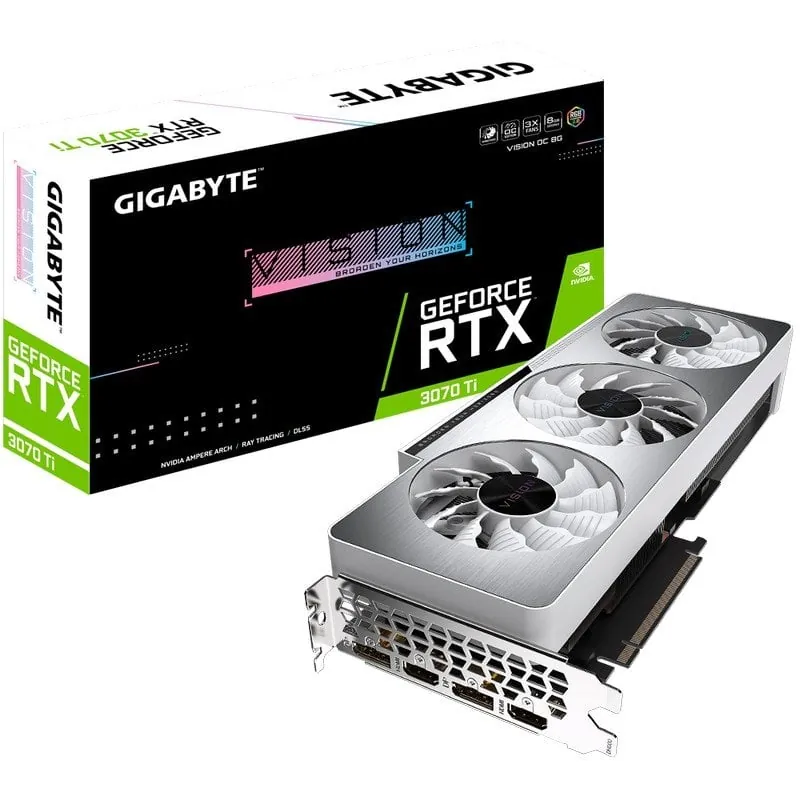 Gigabyte GeForce RTX 3070 Ti VISION OC 8GB GDDR6 GVN307TVO-00-10