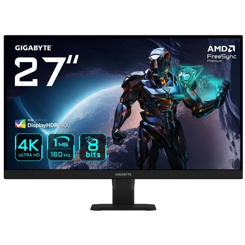 Gigabyte GS27U-EKR 27" LED SS-IPS UltraHD 4K 160Hz HDR 400 20VM0-GS27UBT-1EKR