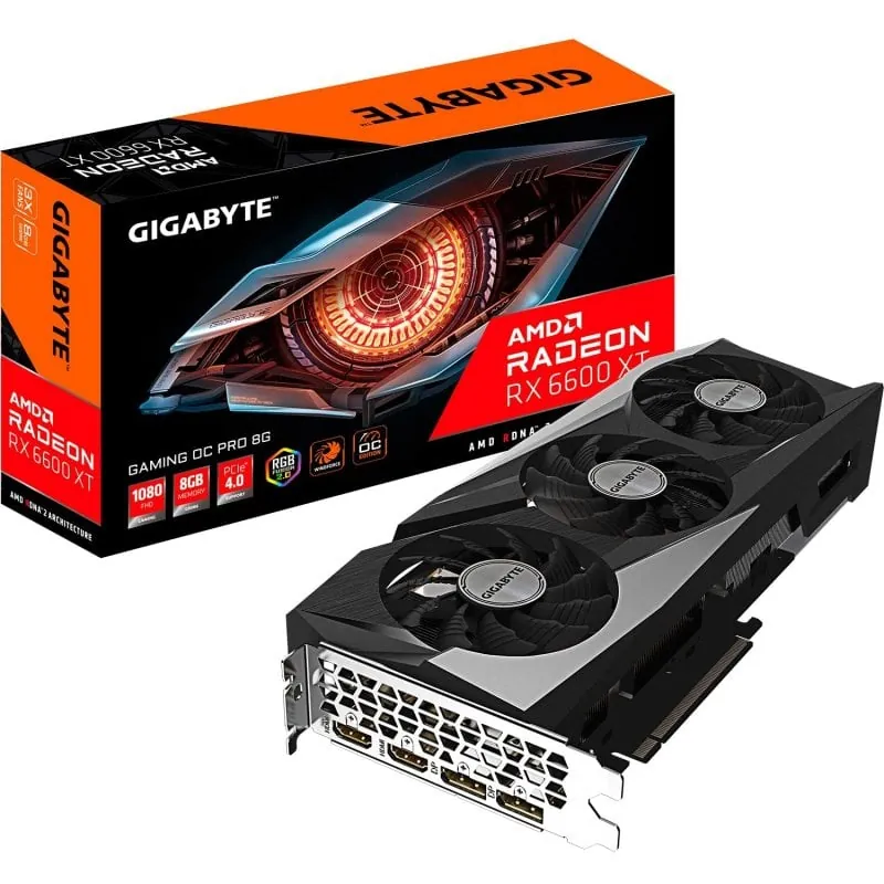 Gigabyte Radeon RX 6600 XT GAMING OC PRO 8GB GDDR6 GV-R66XTGAMINGOC PRO-8GD