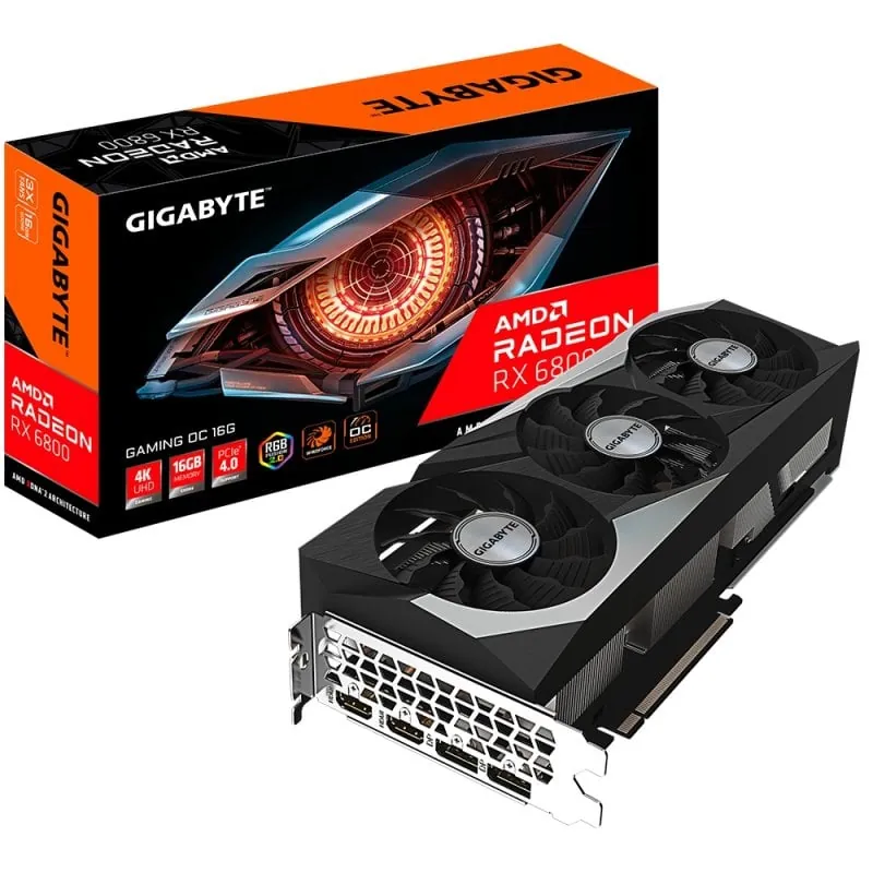 Gigabyte Radeon RX 6800 GAMING OC 16GB GDDR6 GV-R68GAMING OC-16GD