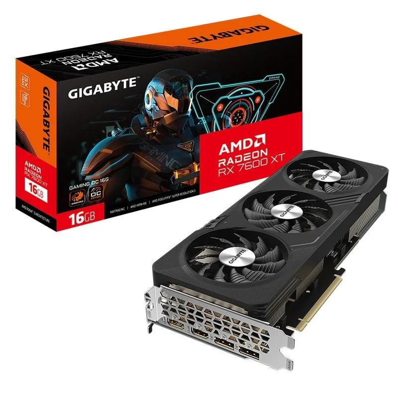 Gigabyte Radeon RX 7600 XT GAMING OC 16GB GDDR6 GV-R76XTGAMING OC-16GD
