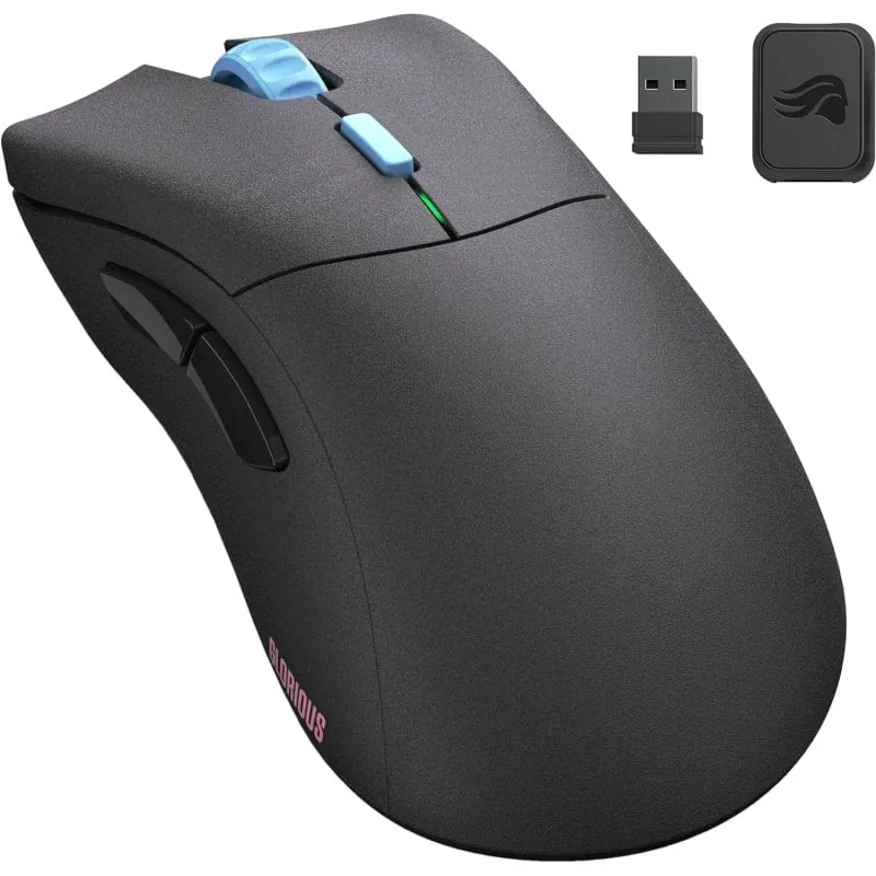 Glorious Model D Pro Ratón Gaming 19000DPI Negro GLO-MS-PDW-VIC-FORGE