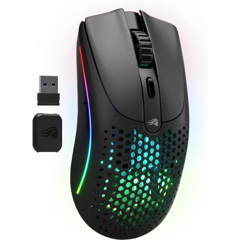 Glorious Model O 2 Ratón Gaming RGB 26000DPI Negro GLO-MS-OWV2-MB