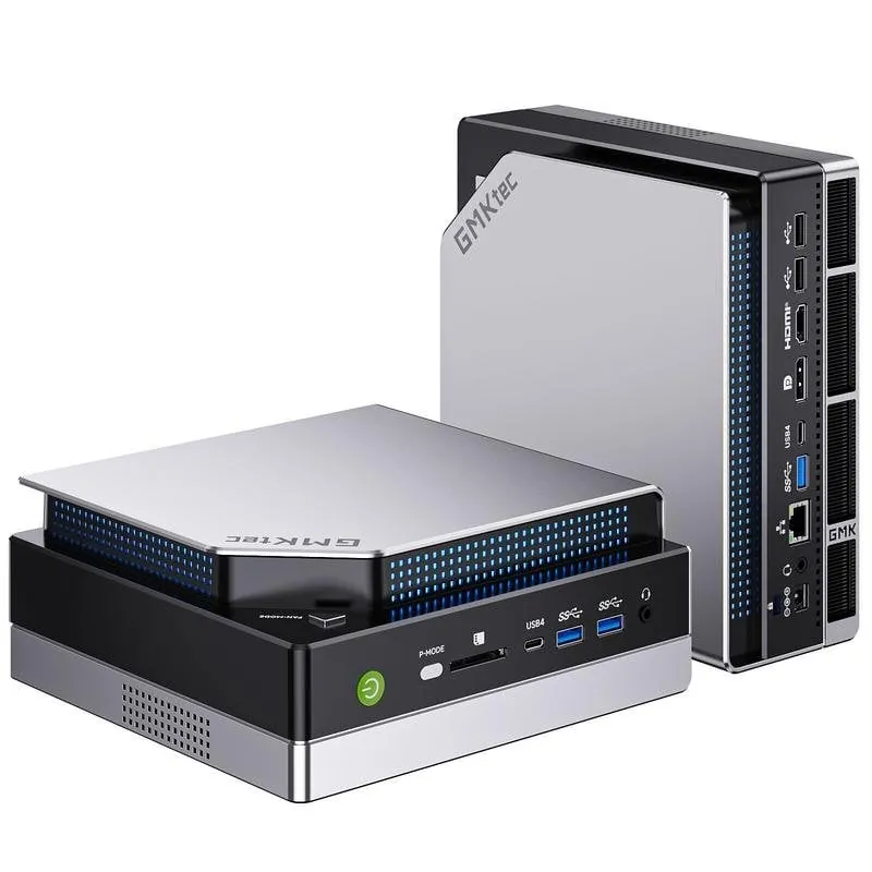 GMKtec EVO-X2 RAI MAX+ 395 AMD Ryzen AI Max+ 128GB 2TB SSD Radeon 8060S Windows 11 Pro Wi-Fi 7 EVO-X2 RAI MAX+ 395 128/2048