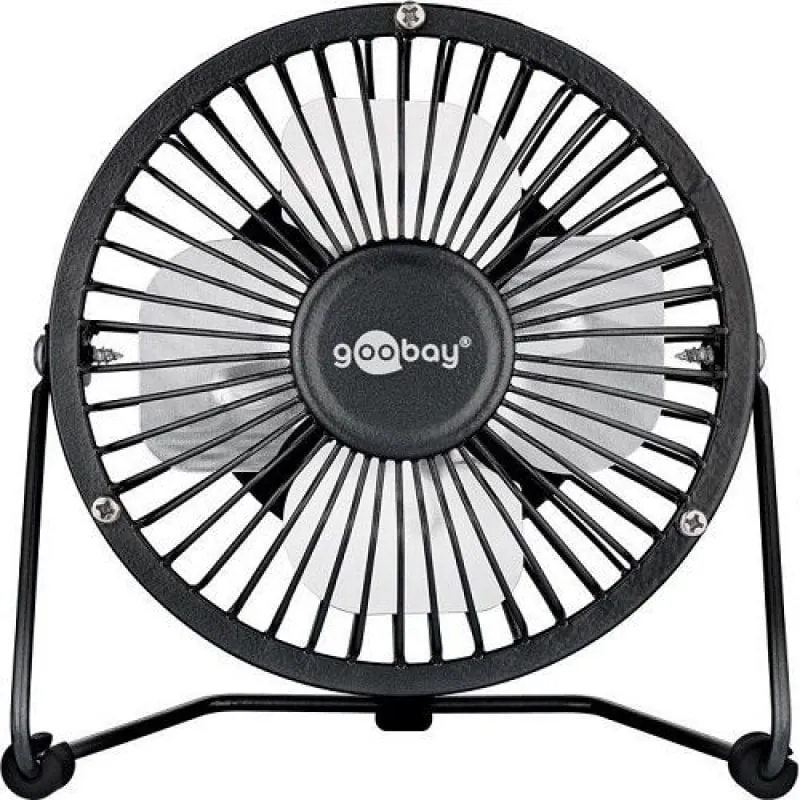 Goobay Ventilador Sobremesa USB Negro 62060