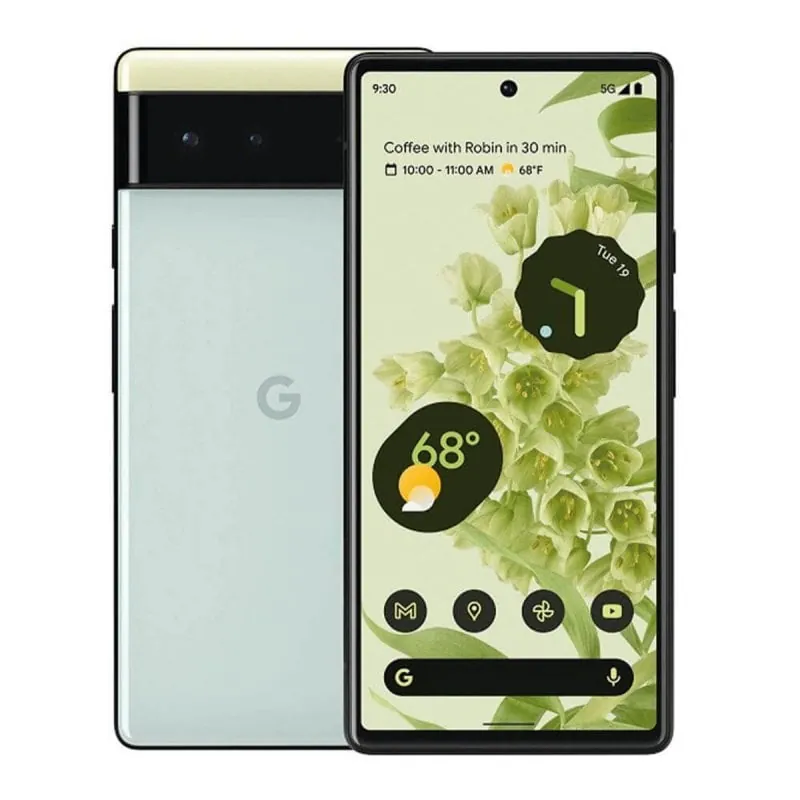 Google Pixel 6 8GB 128GB 5G AMOLED Dual SIM Titan M2 Android avanzado GB7N6