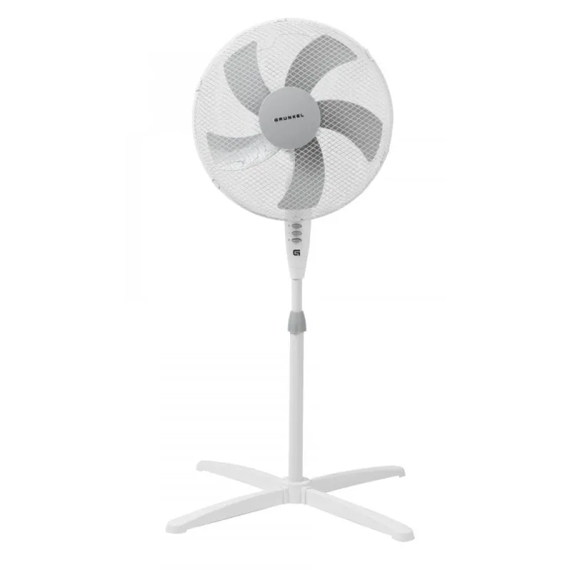 Grunkel FAN-G165X Ventilador de Pie 50W Blanco FAN-G165X