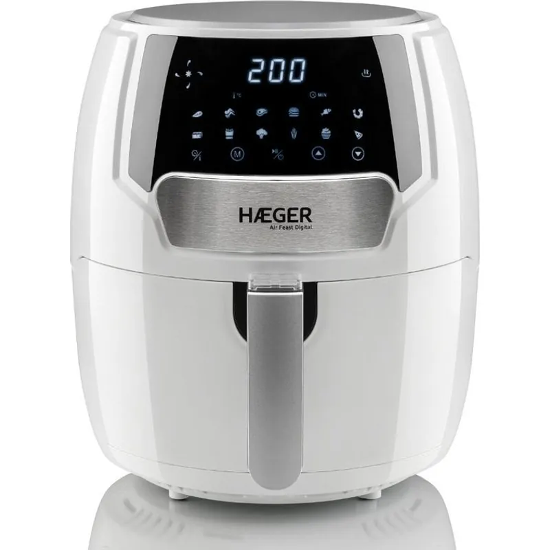 Haeger Air Feast Digital White Freidora de Aire 4.2L 1500W Blanca AF-D42.007A