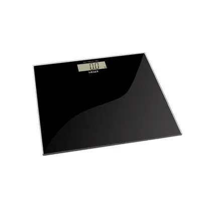Haeger Dark Báscula de Baño Negra BS-DIG.010A