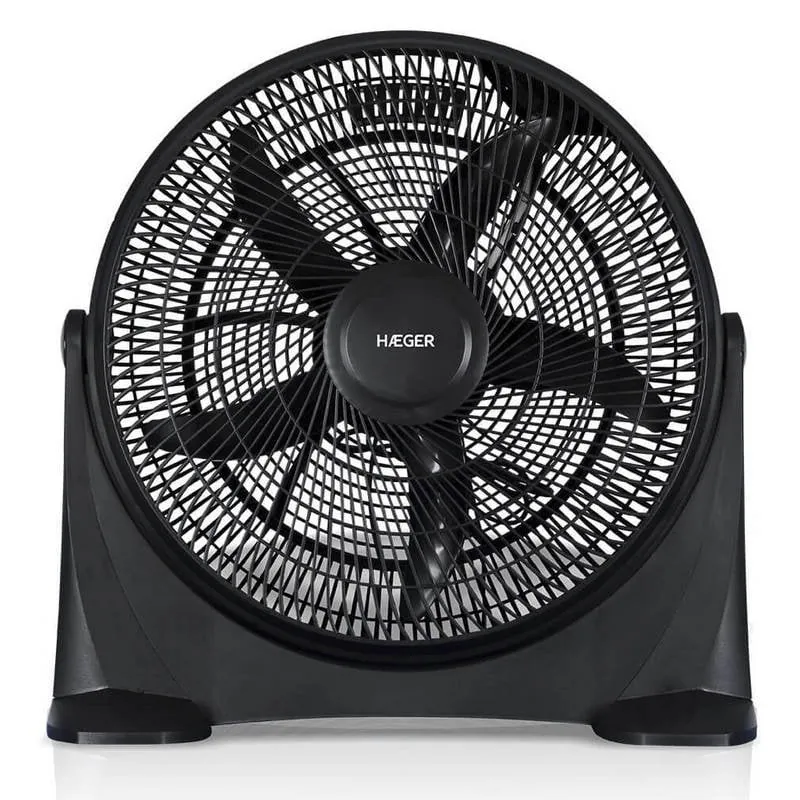 Haeger Hover Wind Ventilador de Suelo 90W Negro FF-020.007A