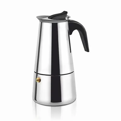 Haeger SS Moka Pot Cafetera Italiana 6 Tazas CP-06S.001A