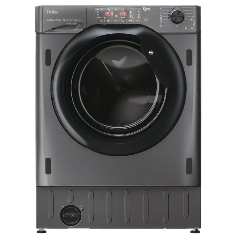 Haier HWQ90B416FWBR Lavadora Integrable Carga Frontal 9Kg A HWQ90B416FWBR