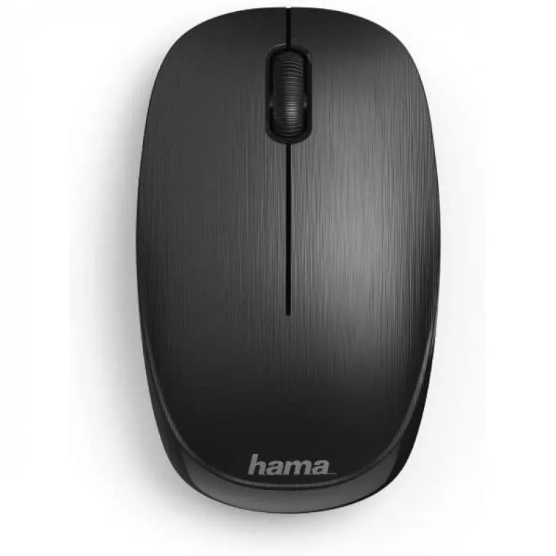 Hama MW-110 Ratón Inalámbrico 1000DPI Negro 182618