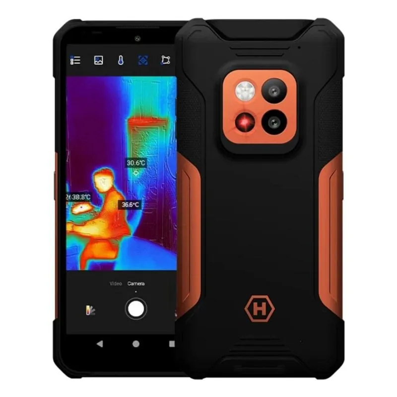Hammer Construction 2 Thermal 8GB 256GB 6.58" IPS 120Hz 5G Dual SIM Batería 6500mAh IP68 Android 14 Negro TEL000962