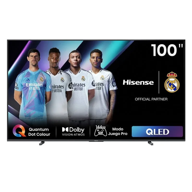 Hisense 100E7NQ PRO 100" QLED UltraHD 4K Gaming TV AMD Freesync Premium Pro 100E7NQ PRO