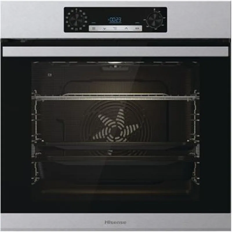 Hisense BSA65226PX Horno Multifunción Pirolítico Integrable 77L A+ Inox BSA65226PX