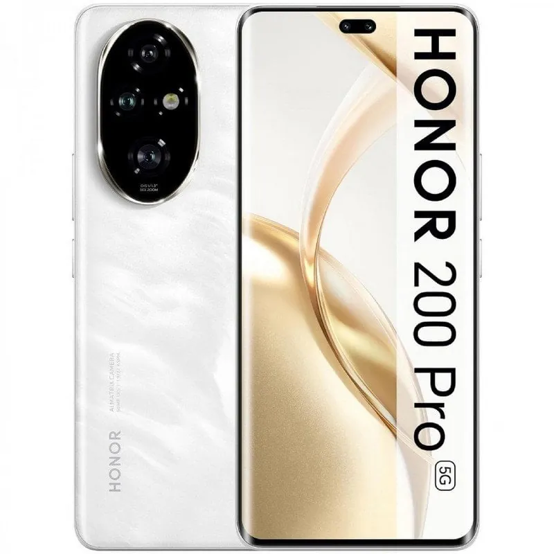 Honor 200 Pro 5G 12/512GB Blanco Libre 5109BFTF