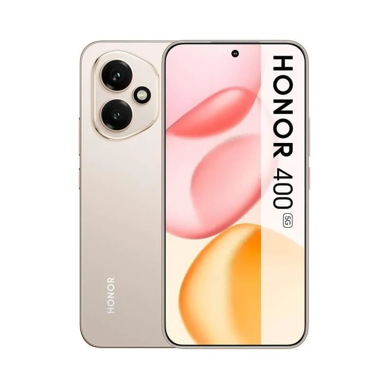 Honor 400 5G 8GB/256GB 6,55" AMOLED 200mp IA 20W WIFI Ax + Auriculares Earclip And15 Dorado 8431775034594