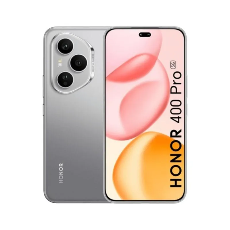 Honor 400 Pro 12GB 512GB 5G Dual SIM Cámara 200MP AI Android Gris 6936520868865