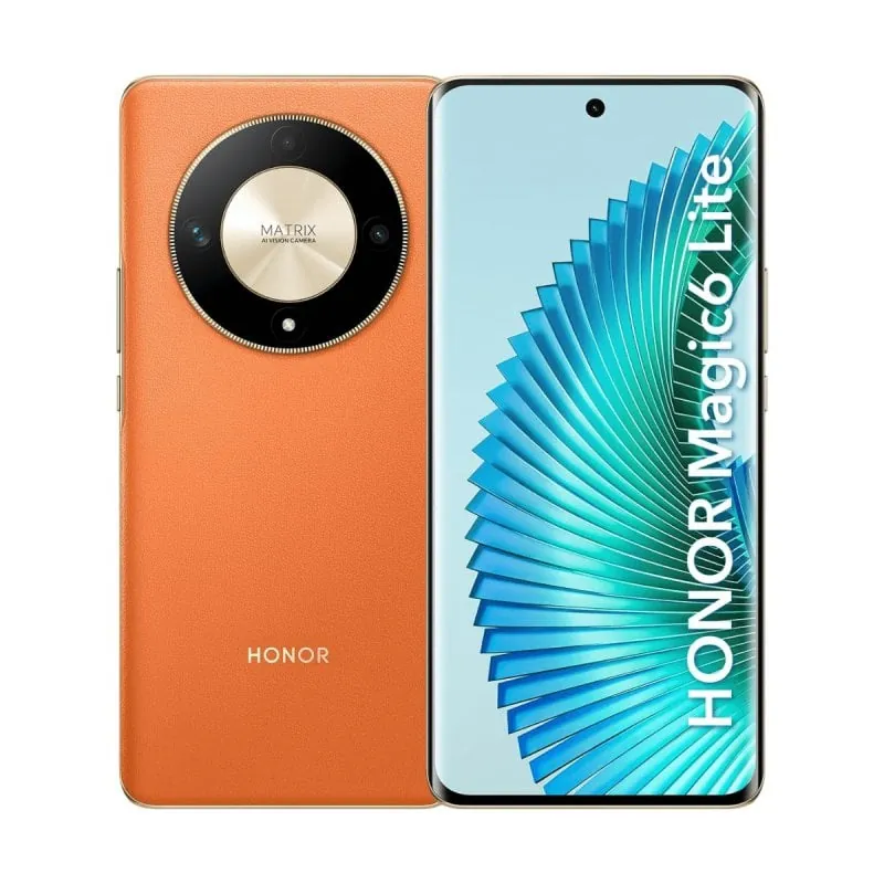 Honor Magic6 Lite 5G 8GB 256GB Snapdragon 6 Gen 1 Pantalla AMOLED Naranja 5109AWVL