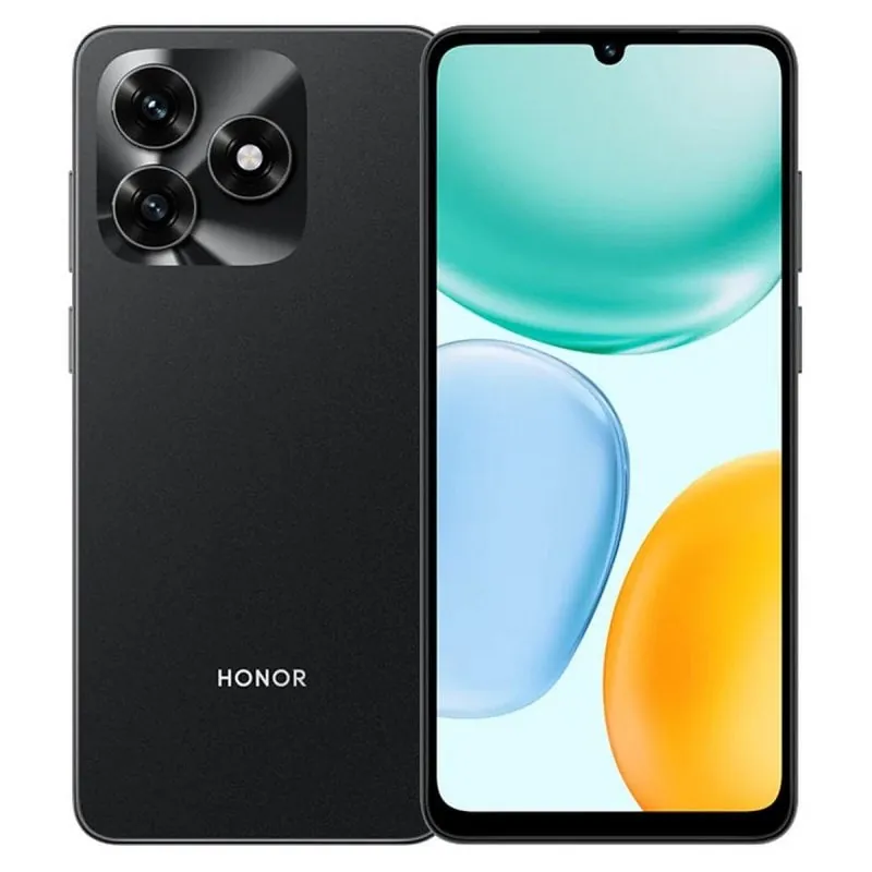 Honor X5c Plus 4GB 64GB 6.7" 4G Dual SIM NFC Cámara 50MP Batería 5260mAh Android 15 Negro 6936520876099