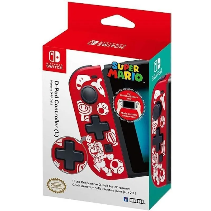 Hori Controlador D-Pad Izquierdo Super Mario para Nintendo Switch 810050910477