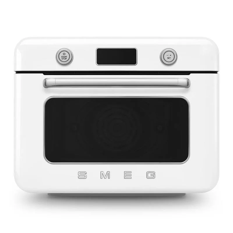Horno de vapor Smeg COF01WHEU 30 L Blanco/Acero inox con autolimpieza COF01WHEU