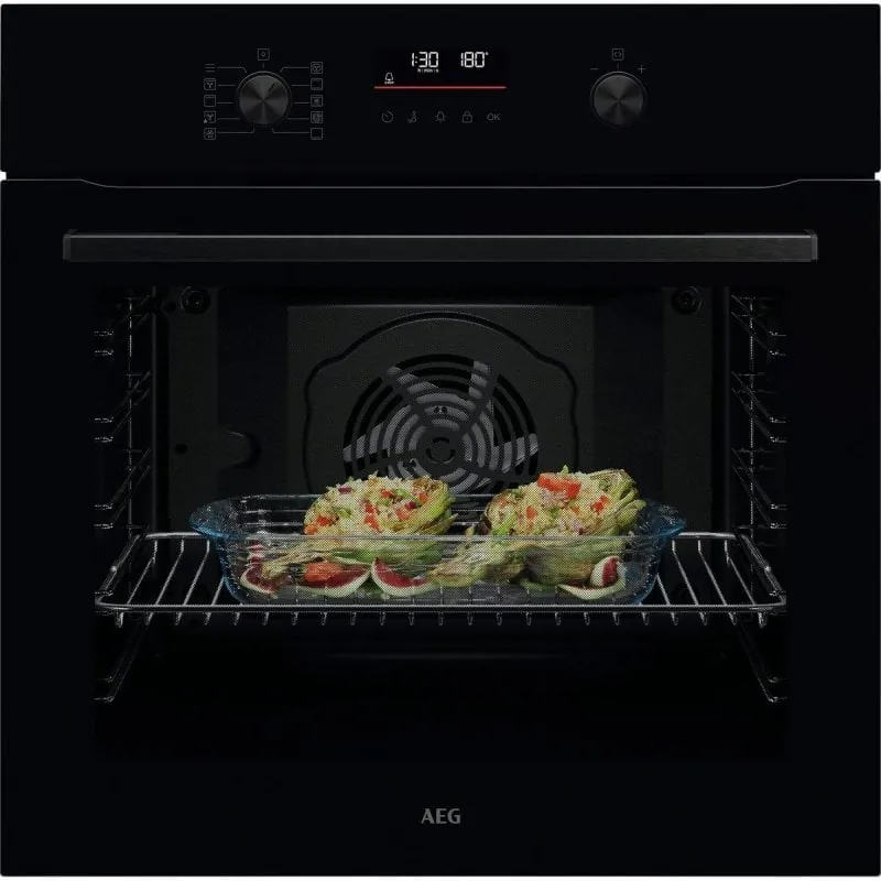 Horno eléctrico AEG Series 5000 OU5PB40NSK 72L Negro pirolítico con pantalla LED 949 498 344