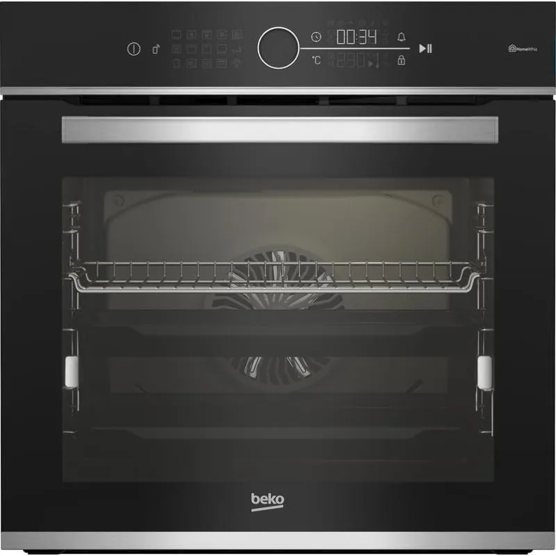 Horno eléctrico Beko BBIMM13400XCSW 72 L Negro Inox con autolimpieza y HomeWhiz 7768286741
