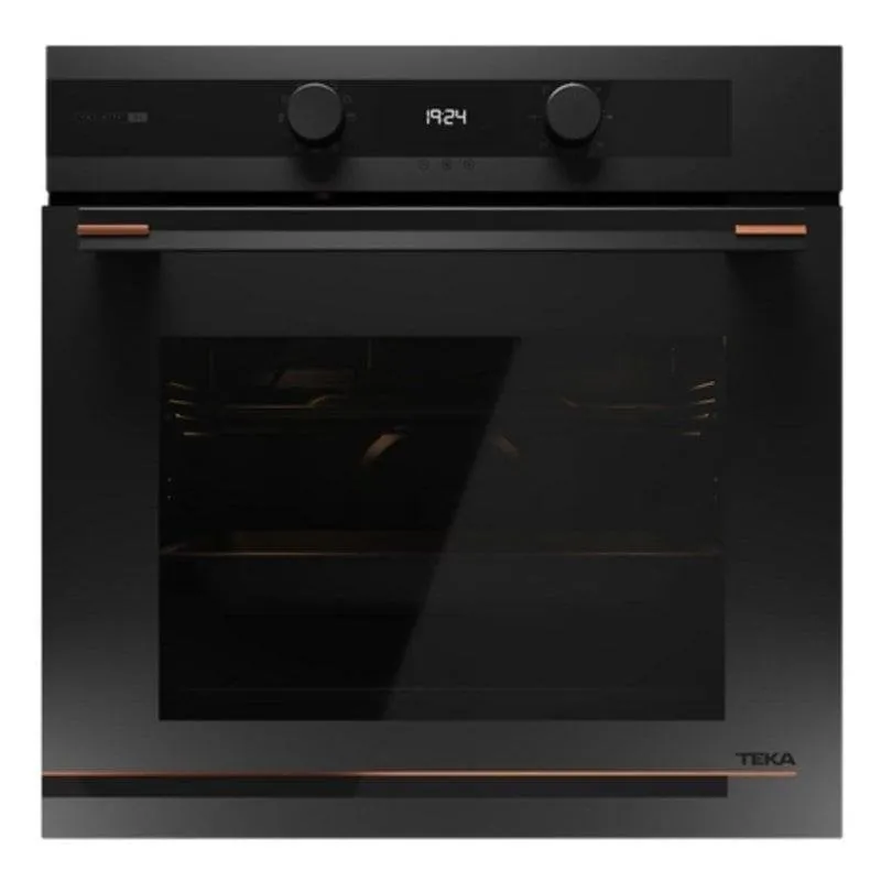 Horno eléctrico Teka HLB 84-G1 BM 70 litros Negro y Cobre con autolimpieza pirolítica e hidrolítica 111000079