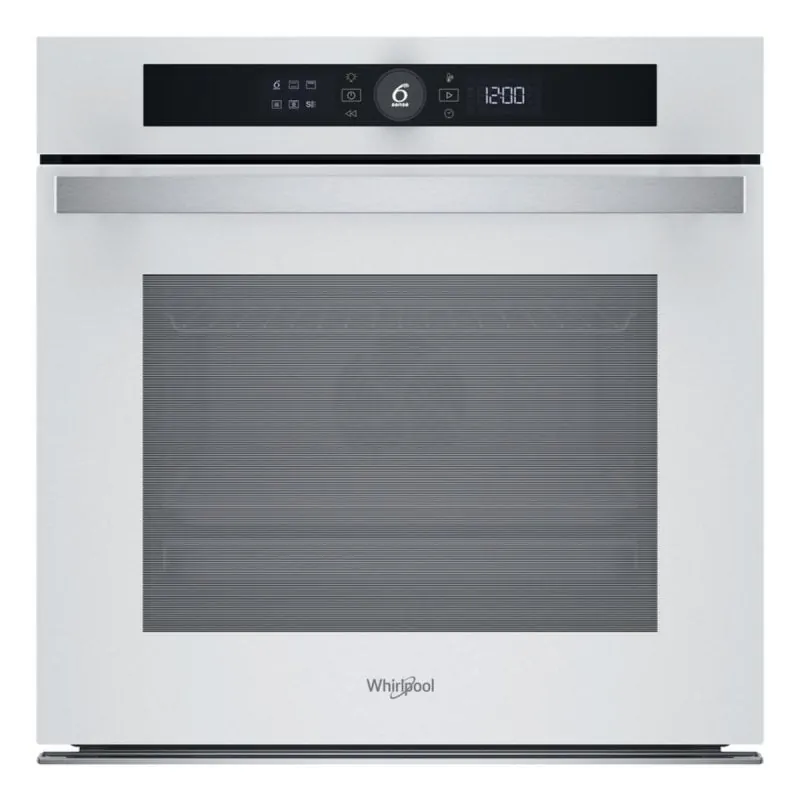 Horno eléctrico Whirlpool WOI4S8PM1SWA 73L Blanco con autolimpieza pirolítica y vapor WOI4S8PM1SWA