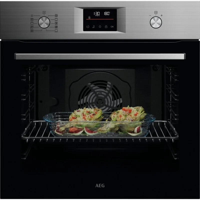 Horno eléctrico AEG Series 5000 GU5PB43FSM 72 L Inox con multitech 949 498 348