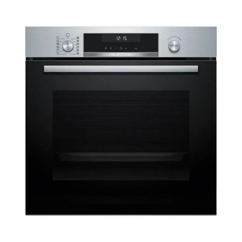 Horno eléctrico Bosch HBG578ES7 71L Negro/Inox WiFi pirolítico con autolimpieza y 30 programas HBG578ES7