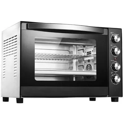 Horno eléctrico Comelec HO 4804 ICRL 48 litros Negro Inox con convección y rustepollos HO 4804 ICRL