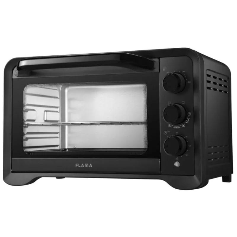 Horno eléctrico Flama 1539FL 60 litros Negro con temporizador y 6 modos de convección 5601545015198
