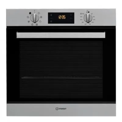 Horno eléctrico Indesit IFW6540PIX 66L Inox con autolimpieza pirolítica y grill profesional IFW6540PIX