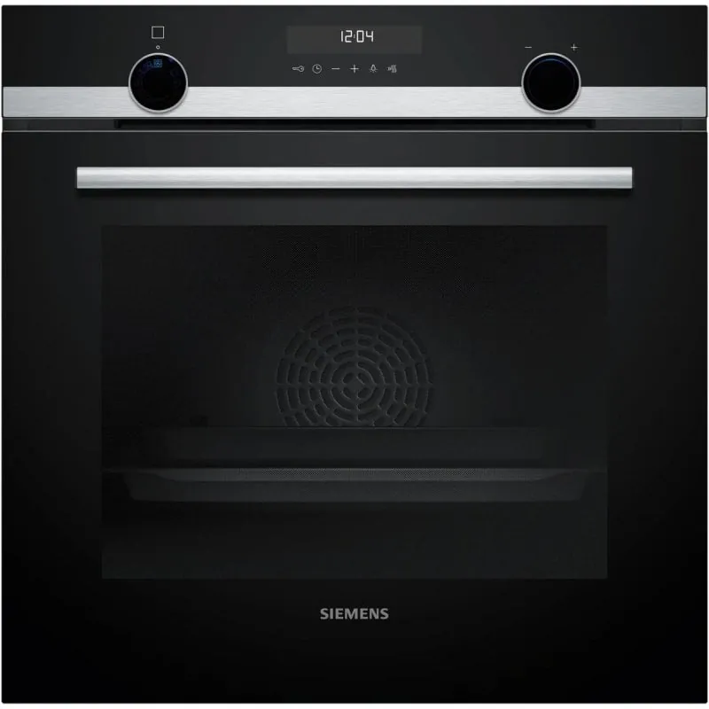 Horno eléctrico Siemens HB578GFS7 71L Negro Inox Wi-Fi autolimpieza pirolítica HB578GFS7