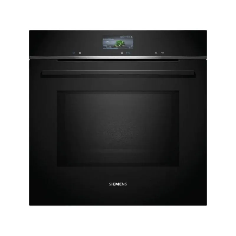 Horno eléctrico Siemens HM736GAB1 67L Negro multifunción con microondas y Home Connect HM736GAB1