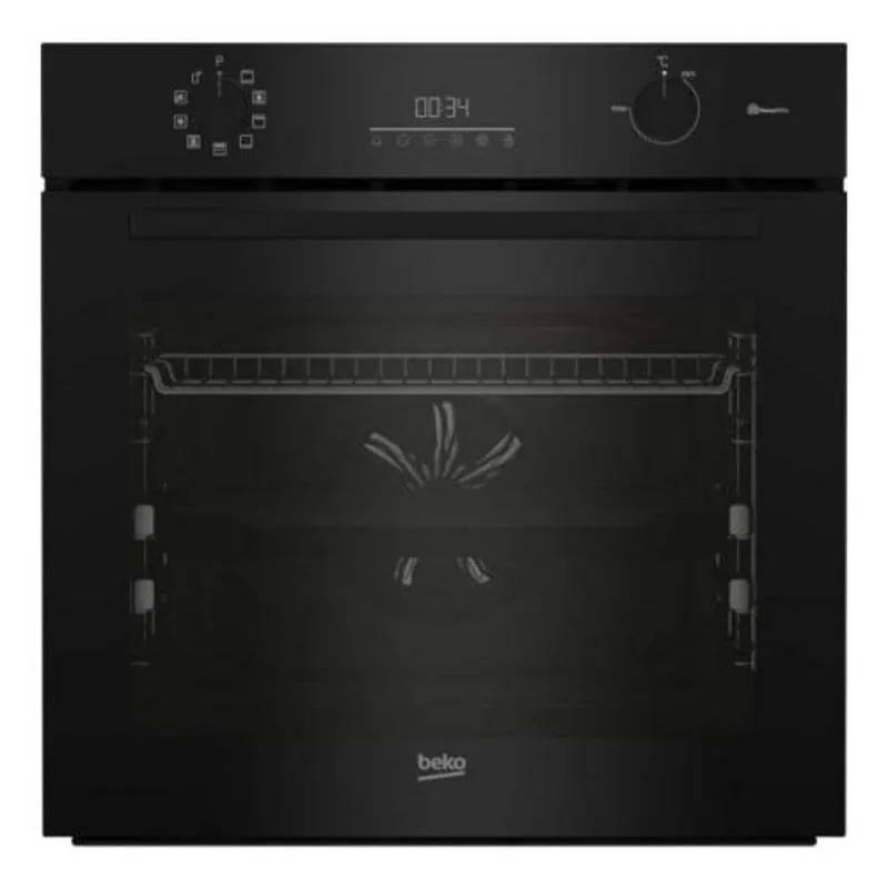 Horno Multifunción Beko 72L 60cm Pirolítico A+ con WiFi y Grill Negro BCBIM17300KSBMPBC