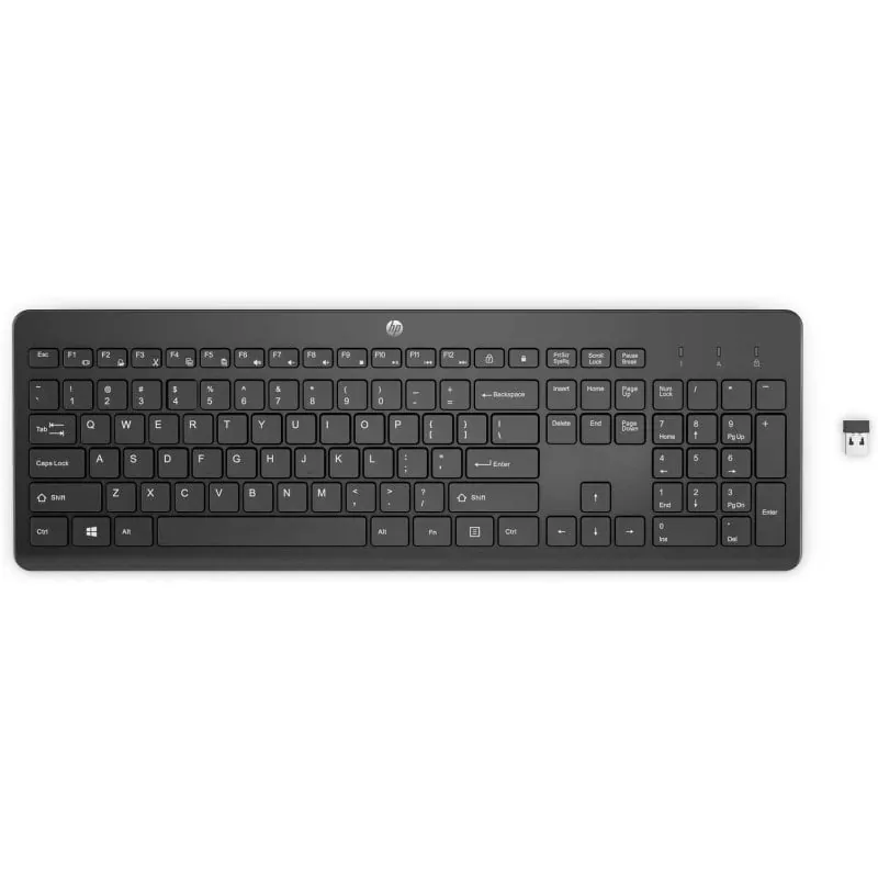 HP 230 Teclado Inalámbrico Negro 3L1E7AA