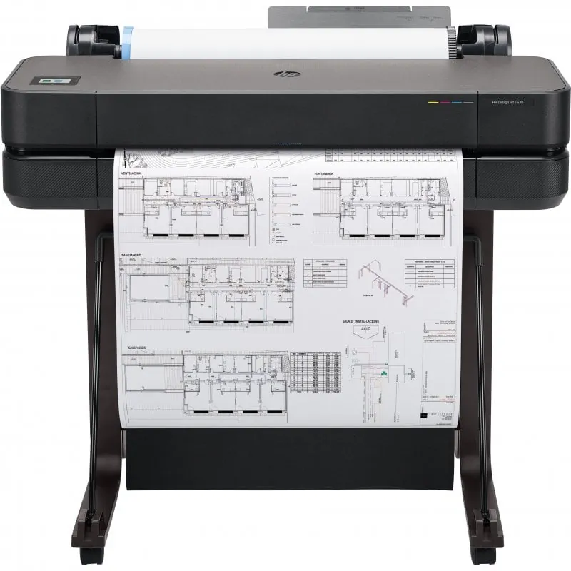 HP DesignJet T630 24" Impresora de Inyección Gran Formato 5HB09A