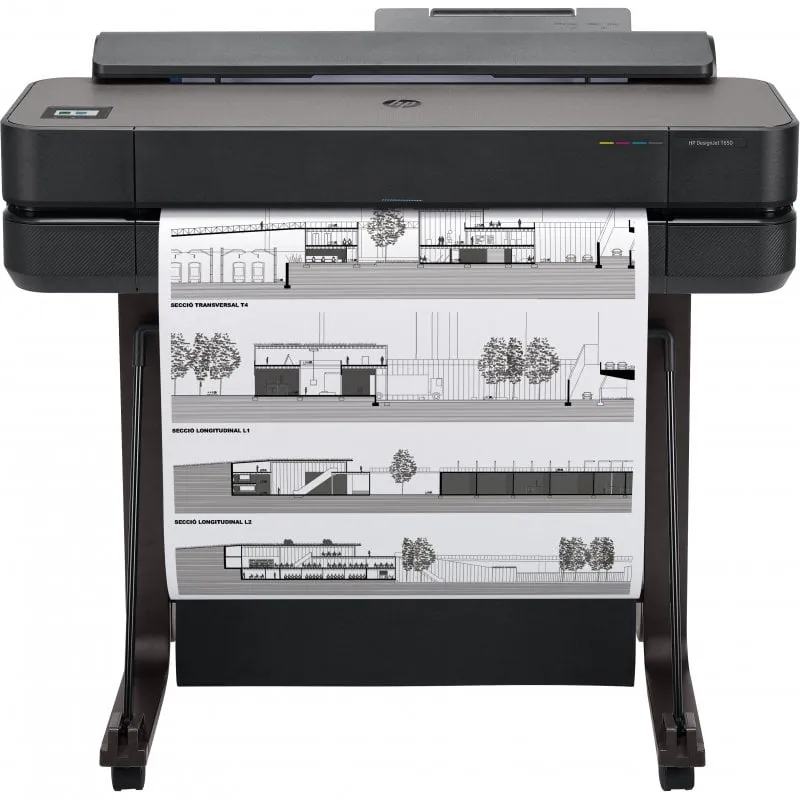 HP DesignJet T650 24" Impresora de Inyección Gran Formato 5HB08A